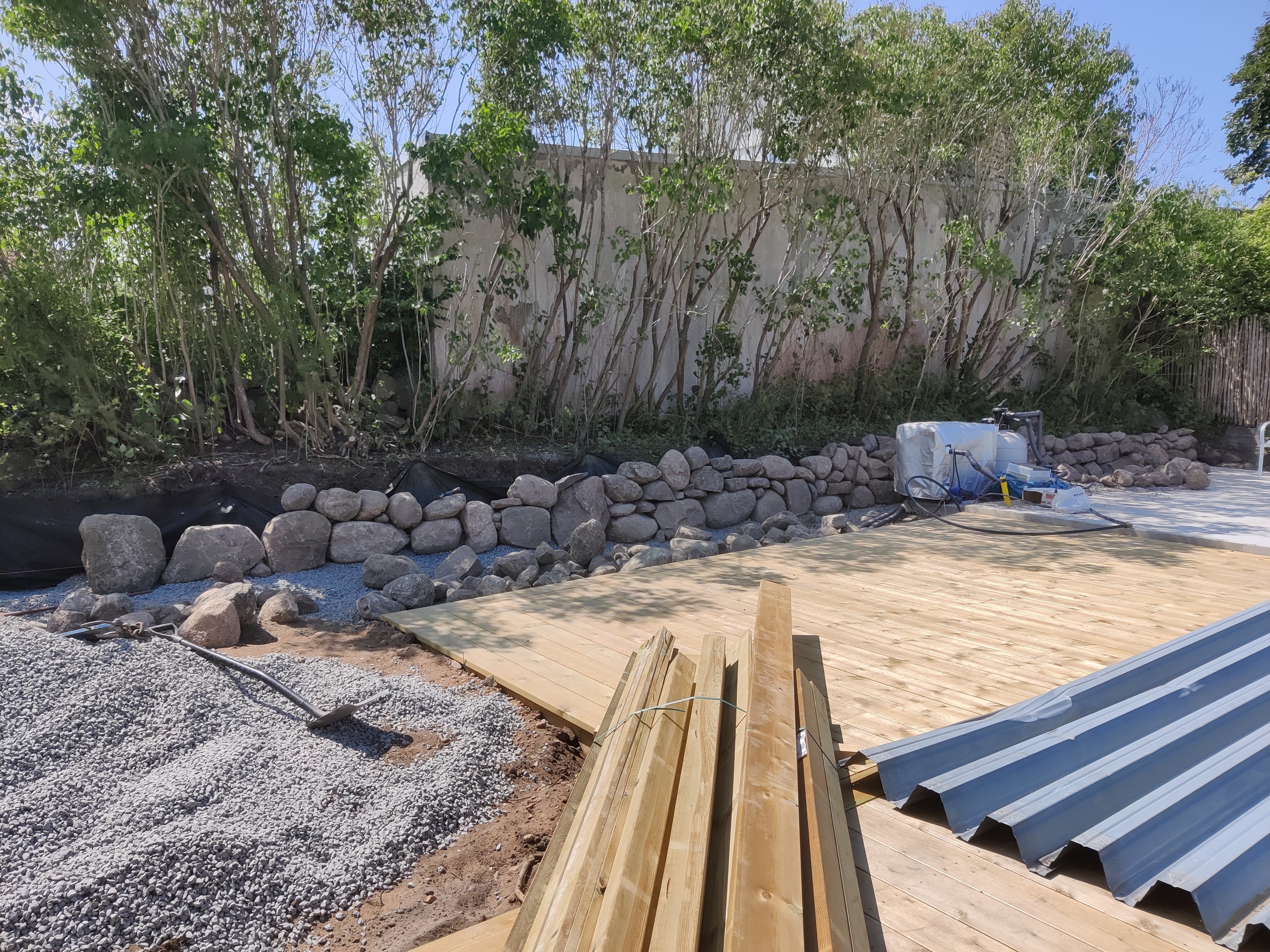 Plattläggning Gång